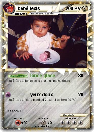 Pokemon bébé lexis