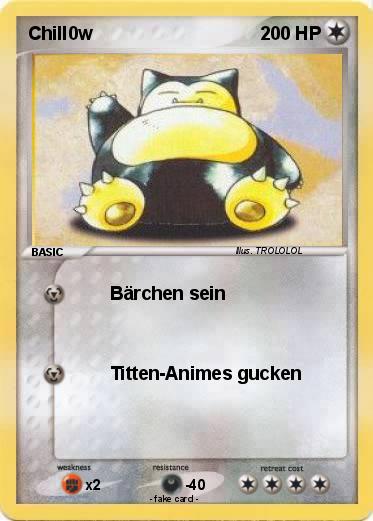 Pokemon Chill0w