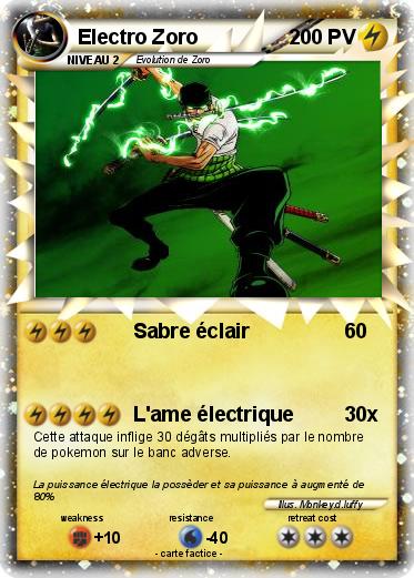Pokemon Electro Zoro