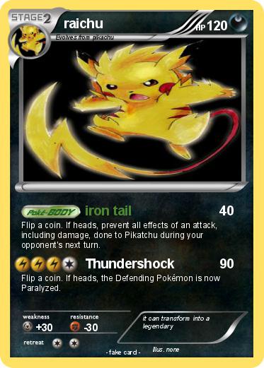 Pokemon raichu