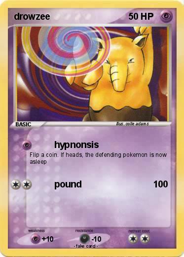 Pokemon drowzee