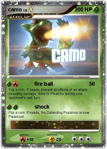 Pokemon camo
