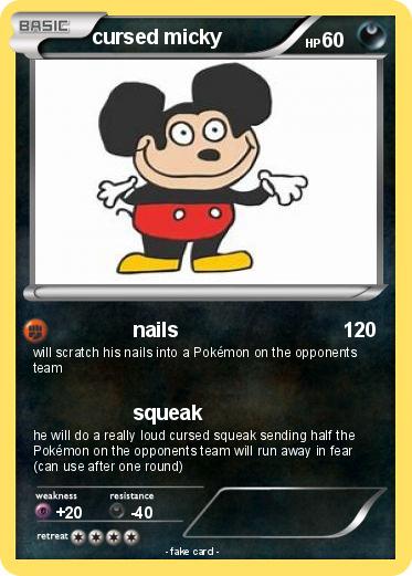 Pokemon cursed micky