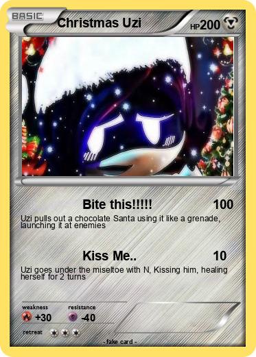 Pokemon Christmas Uzi