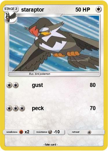 Pokemon staraptor