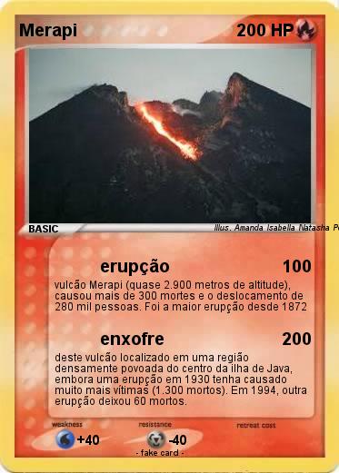 Pokemon Merapi
