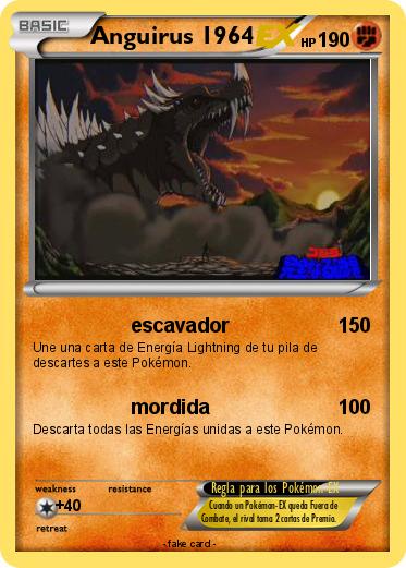 Pokemon Anguirus 1964