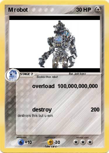 Pokemon M robot