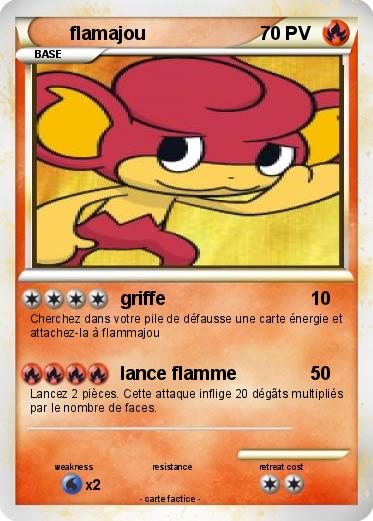 Pokemon flamajou