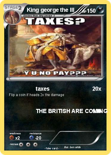 Pokemon King george the III