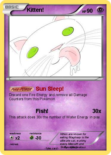 Pokemon Kitten!