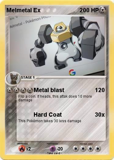 Pokemon Melmetal Ex