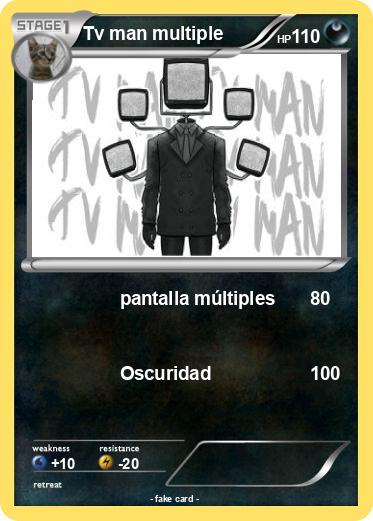 Pokemon Tv man multiple