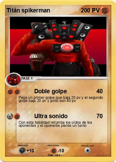 Pokemon Titán spikerman
