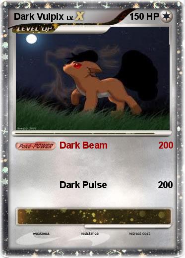 Pokemon Dark Vulpix