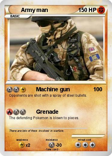 Pokemon Army man