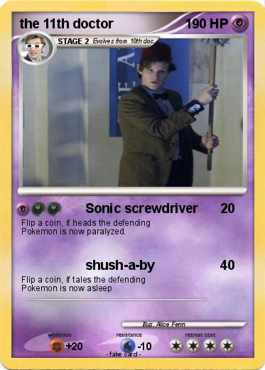 Pokemon the 11th doctor