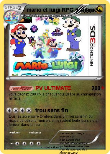 Pokemon mario et luigi RPG 6  infinie