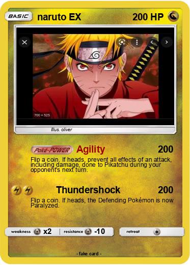 Pokemon naruto EX