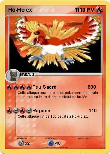 Pokemon Ho-Ho ex                            1