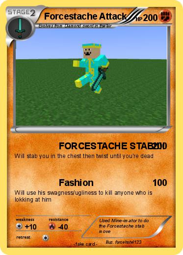 Pokemon Forcestache Attack