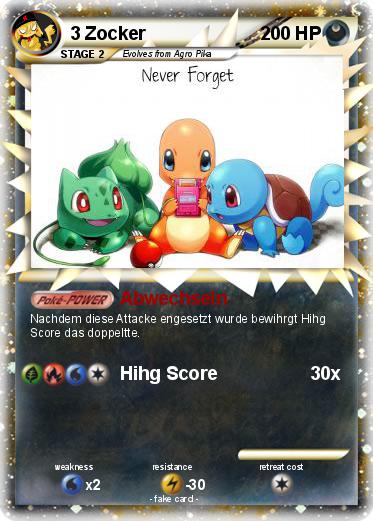 Pokemon 3 Zocker
