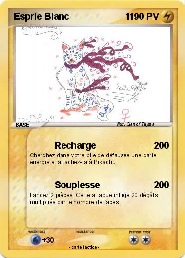 Pokemon Esprie Blanc                      1