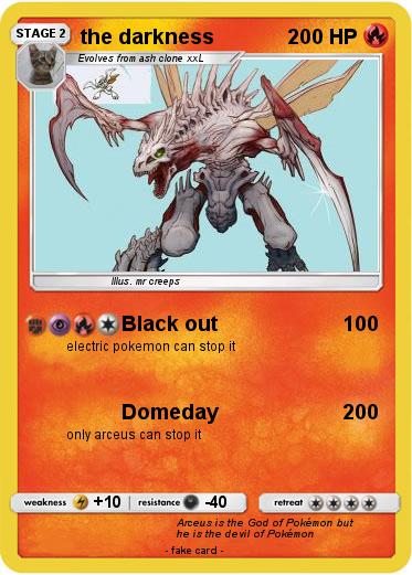 Pokemon the darkness
