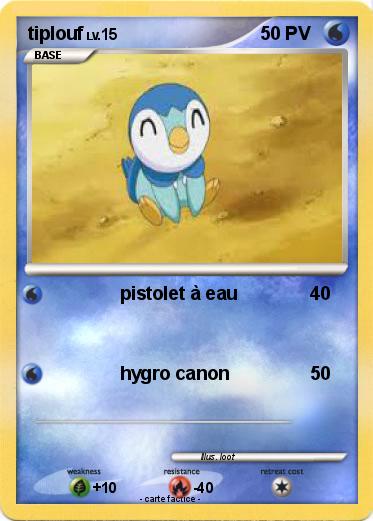 Pokemon tiplouf