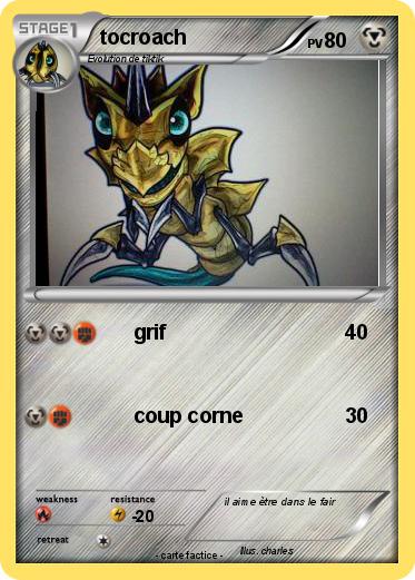Pokemon tocroach