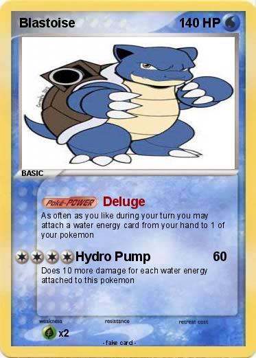 Pokemon Blastoise