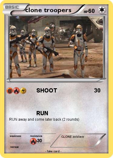 Pokemon clone troopers