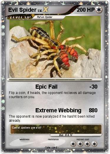 Pokemon Evil Spider