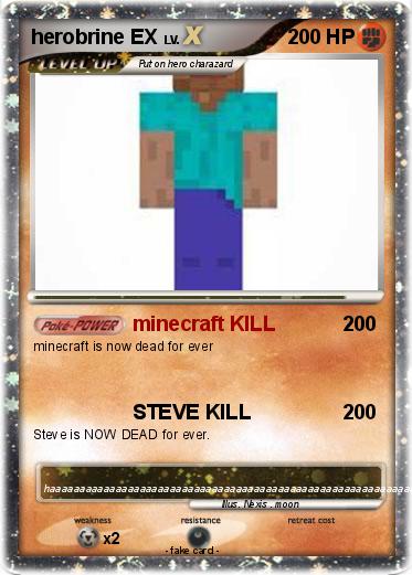 Pokemon herobrine EX