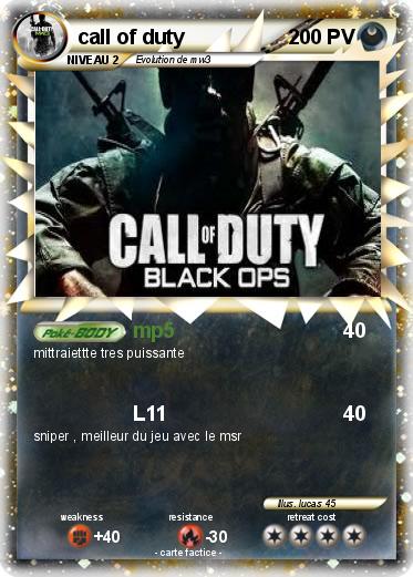 Pokemon call of duty