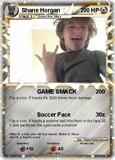 Pokemon Shane Horgan