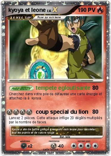 Pokemon kyoya et leone