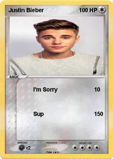 Pokemon Justin Bieber