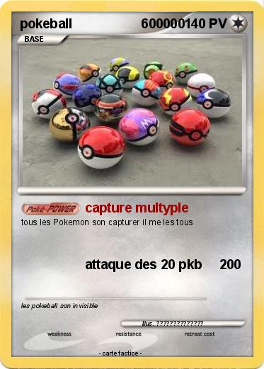 Pokemon pokeball                   600000