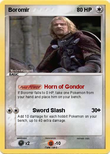 Pokemon Boromir