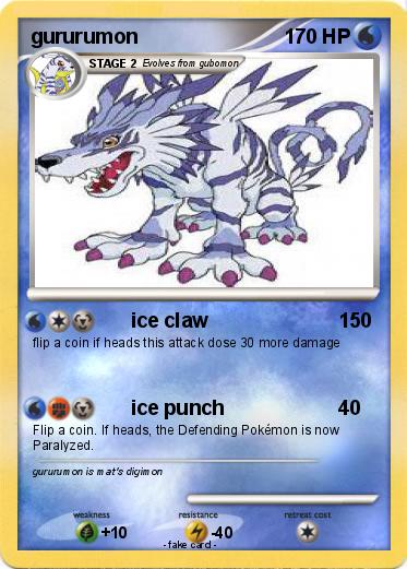 Pokemon gururumon