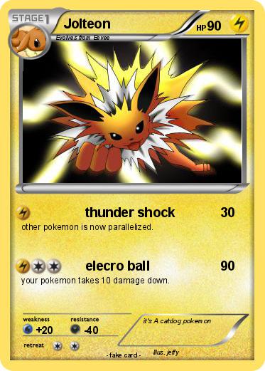 Pokemon Jolteon