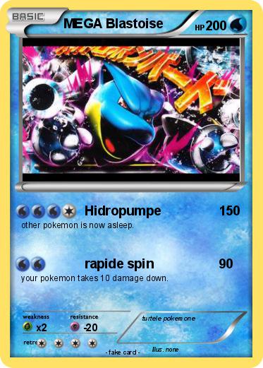 Pokemon MEGA Blastoise