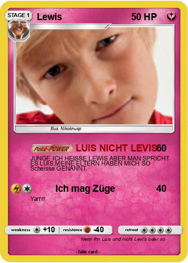 Pokemon Lewis