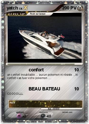 Pokemon yatch