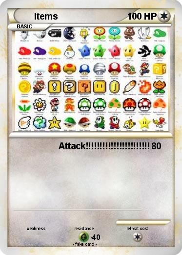 Pokemon Items