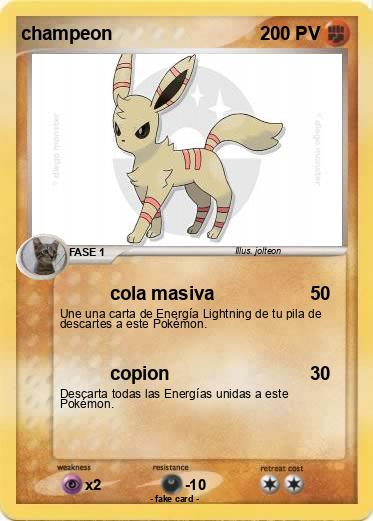 Pokemon champeon
