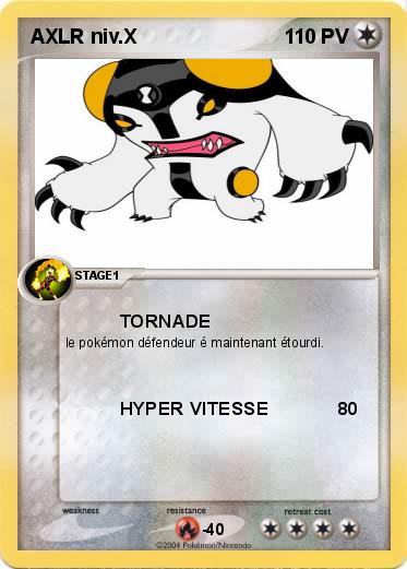 Pokemon AXLR niv.X