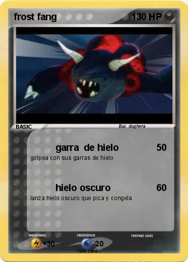 Pokemon frost fang
