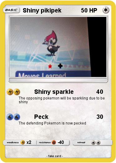 Pokemon Shiny pikipek